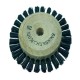 Щётка для шлифмотора, синтетическая жёсткая, 1- рядная редкий ворс, диаметр 51мм, 10шт