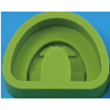 Силиконовый формирователь цоколя зелёный для артикулятора LABO MATE 200, размер L