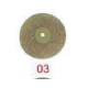 Диск алмазный №03 односторонний, диаметр 22мм 10шт