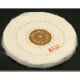 Круг полировочный для шлифмотора бязевый белый, диаметр 4 дюйма, 30 слоёв, 10шт