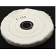 Круг полировочный для шлифмотора бязевый белый, диаметр 5 дюймов, 50 слоёв, 10шт