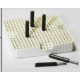 Треггер керамический L=50mm квадратн, 2 шт/уп, с 20 металическими удерживающими штифтами (диаметр штифта 3мм, ножка 2мм)