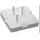 Треггер керамический L=55mm квадратн, 2 шт/уп, с 20 керамическими удерживающими штифтами