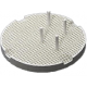 Треггер керамический d=80mm круглый (ячейка 2х2мм), 2шт/уп, с 20 керамическими удерживающими штифтами